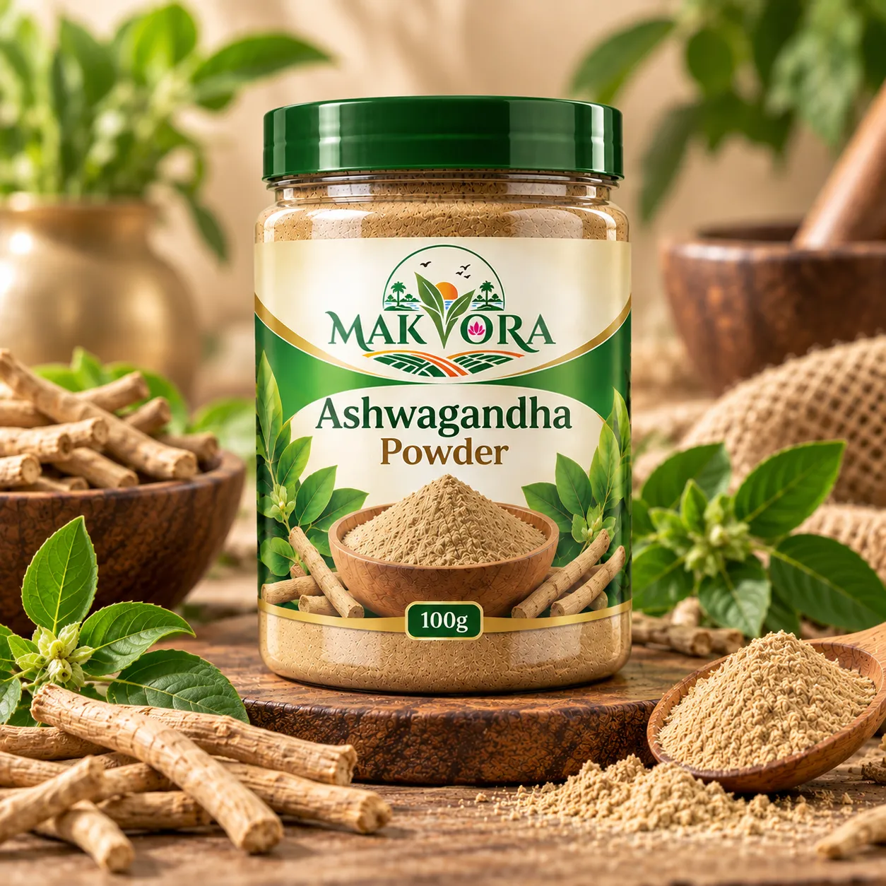 ashwagandha Ashwagandha Powder 100g - Image 1