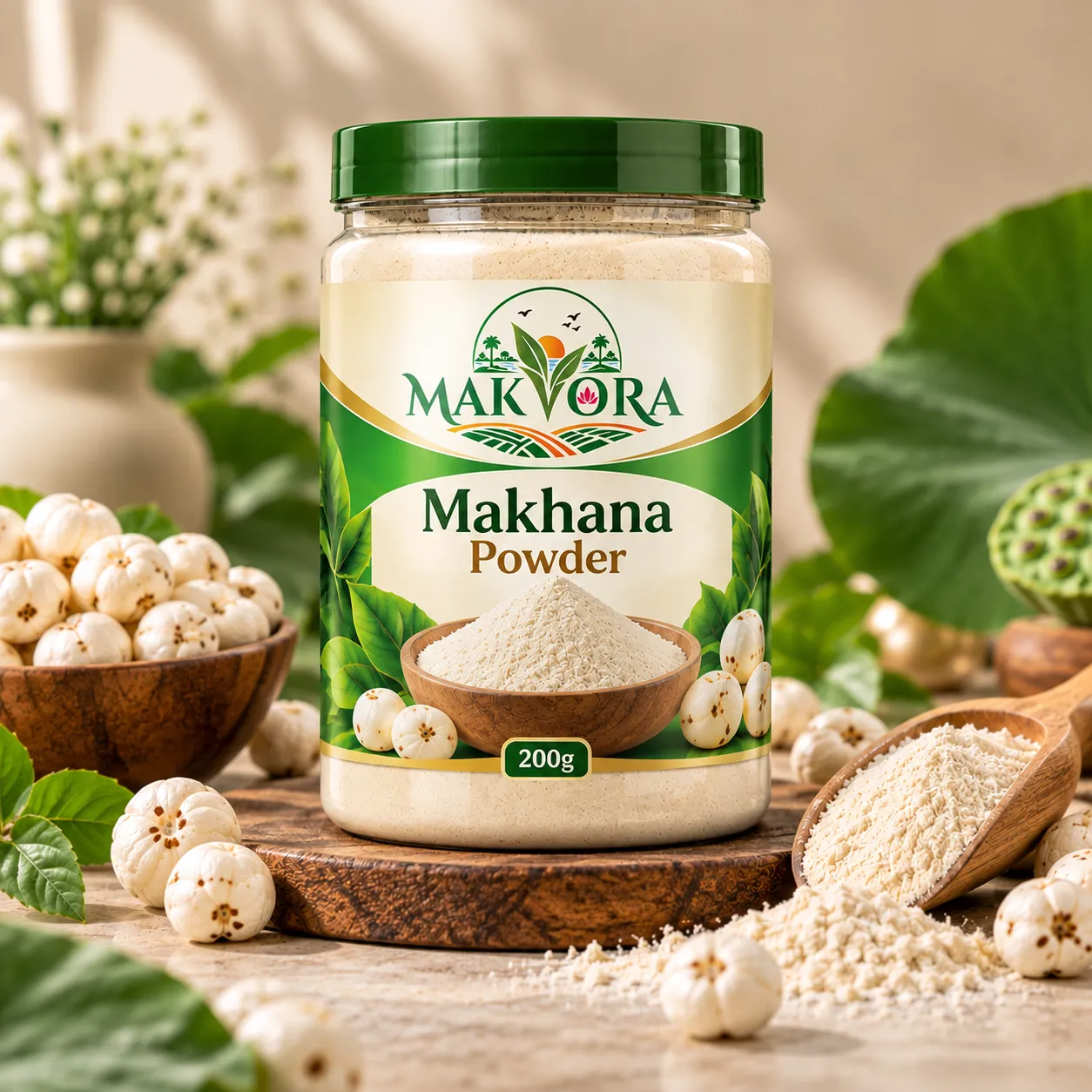 makhan-powder-200g Moringa Powder 100g - Image 1